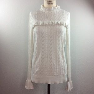 Ivory Knit Top
